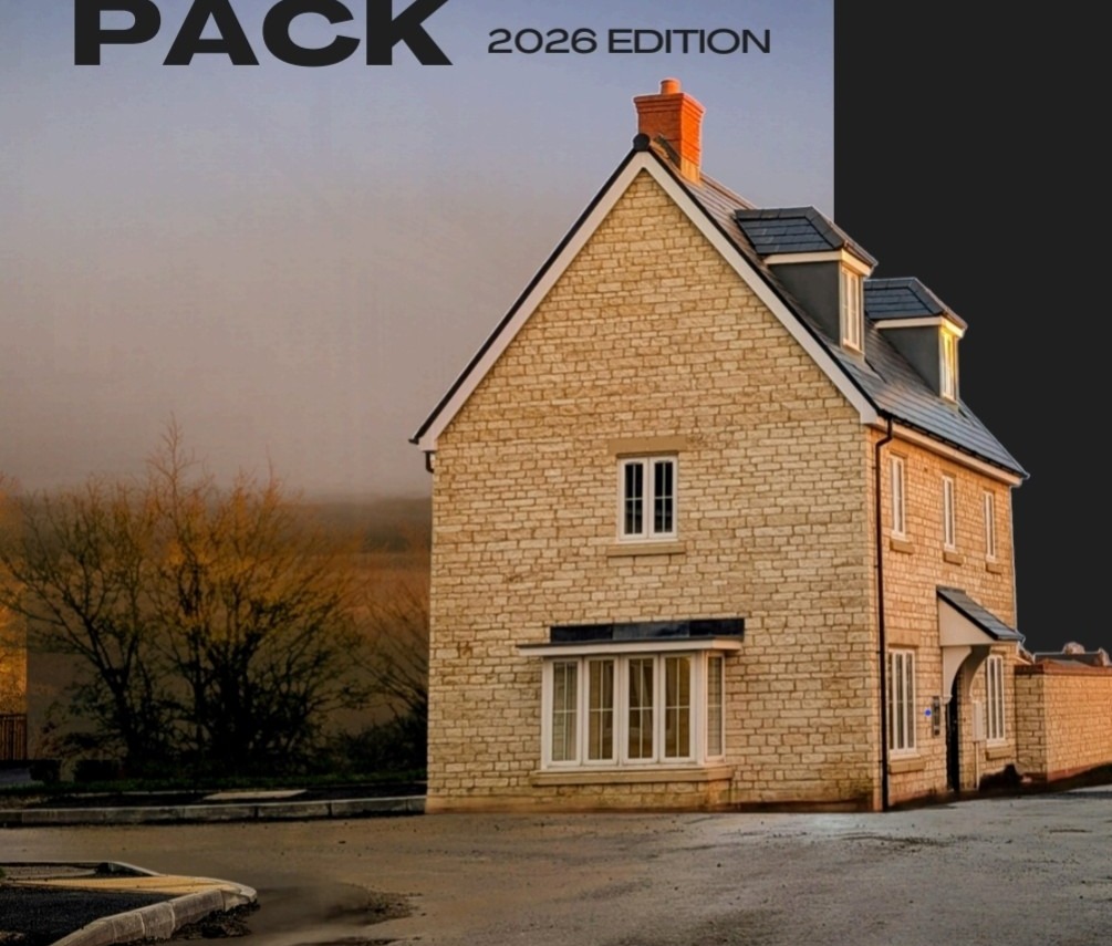 Traditional stone home at golden hour